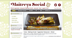 Desktop Screenshot of cafemaitreya.co.uk