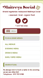Mobile Screenshot of cafemaitreya.co.uk