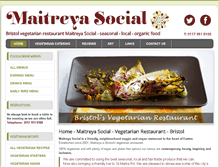 Tablet Screenshot of cafemaitreya.co.uk